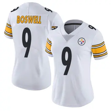 Women's Pittsburgh Steelers Chris Boswell White Limited Vapor Untouchable Jersey By Nike