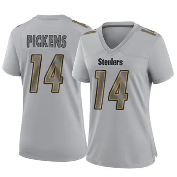 Jerseyrama Unsigned George Pickens Jersey #14 Pittsburgh Custom Stitched Black New Football No Brands/Logos Sizes S-3XLs, Size: Large