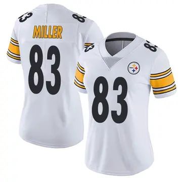 Mens Pittsburgh Steelers Heath Miller Nike Black Elite Jersey