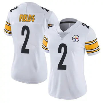 Women's Pittsburgh Steelers Justin Fields White Limited Vapor Untouchable Jersey By Nike