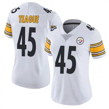 Master Teague Women's Pittsburgh Steelers Nike Atmosphere Fashion Jersey -  Game Gray