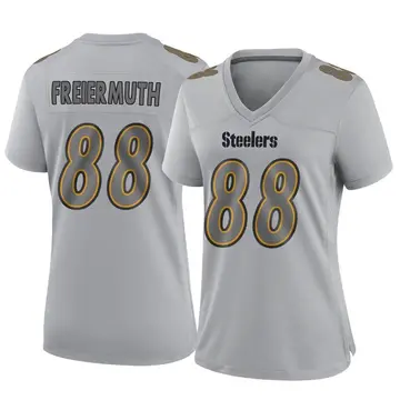 PAT FREIERMUTH PITTSBURGH STEELERS BLACK COLOR RUSH LIMITED JERSEY STI –  Lista's Locker Room