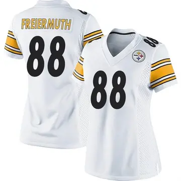 Steelers Pat Freiermuth #88 Men's Nike Vapor F.U.S.E. Limited Color Rush Jersey - XXL