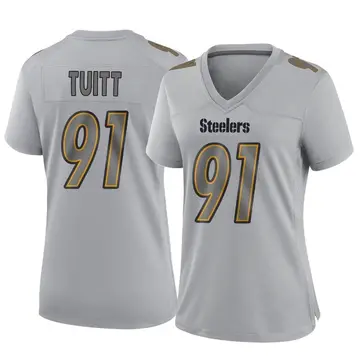 Women's Pittsburgh Steelers Stephon Tuitt Nike Black Game Jersey