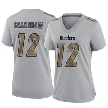 0925 MENS Pittsburgh Steelers TERRY BRADSHAW Eligible Receiver Jersey Shirt  New