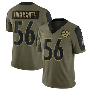 NFL Auction  STS - Steelers Alex Highsmith Game Used Jersey (11/28/2021)  Size 42