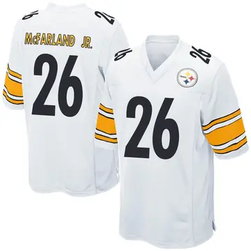 Shirts, Nfls Anthony Mcfarland Autographed Split Homeaway Jersey  Pittsburgh Steelers