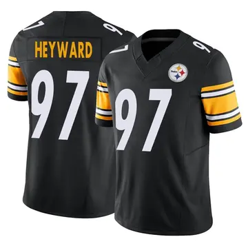 Youth Pittsburgh Steelers Cameron Heyward Black Limited Vapor F.U.S.E. Jersey By Nike