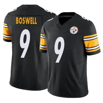 Youth Pittsburgh Steelers Chris Boswell Black Limited Vapor F.U.S.E. Jersey By Nike