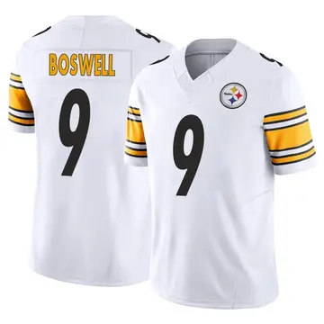 Chris Boswell Pittsburgh Steelers Men's Black by Flanker Tri-Blend Long  Sleeve T-Shirt 