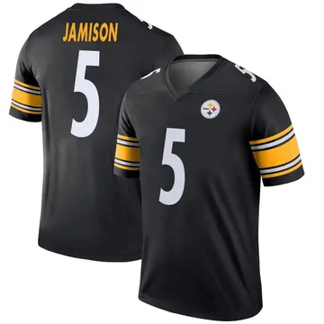 Youth Pittsburgh Steelers D'Shawn Jamison Black Legend Jersey By Nike