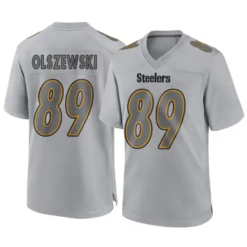 Gunner Olszewski Pittsburgh Steelers Men's Black Backer Long Sleeve T-Shirt  