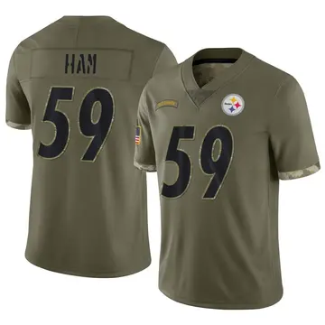 Jerseyrama Jack Ham Jersey #59 Pittsburgh Unsigned Custom Stitched Black Football New No Brands/Logos Sizes S-3xl, Size: Small