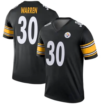 Youth Pittsburgh Steelers Jaylen Warren Black Legend Jersey By Nike