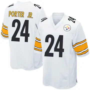 Youth Pittsburgh Steelers Joey Porter Jr. White Game Jersey By Nike