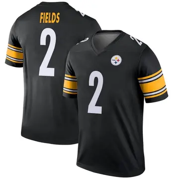 Youth Pittsburgh Steelers Justin Fields Black Legend Jersey By Nike