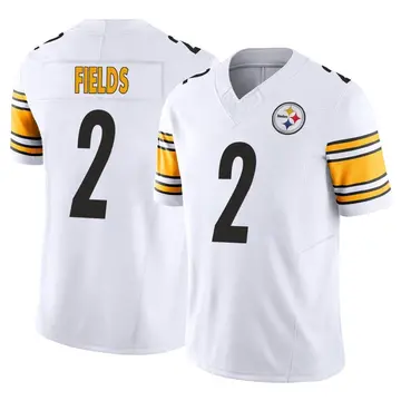 Youth Pittsburgh Steelers Justin Fields White Limited Vapor F.U.S.E. Jersey By Nike