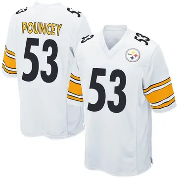 Pittsburgh Steelers Nike Maurkice Pouncey Limited Home Jersey