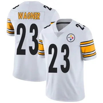 Youth Pittsburgh Steelers Mike Wagner White Limited Vapor Untouchable Jersey By Nike