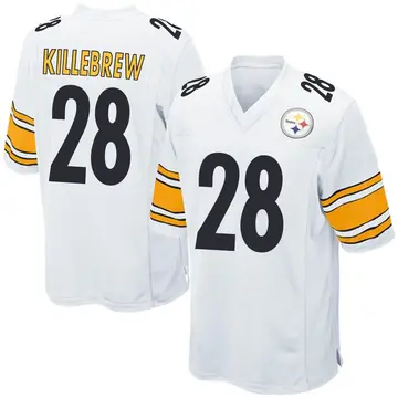 Pittsburgh Steelers #28 Miles Killebrew Game Used Color Rush Jersey vs  Cincinnati Bengals 11.20.22