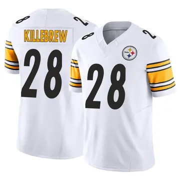 Pittsburgh Steelers #28 Miles Killebrew Game Used Color Rush Jersey vs  Cincinnati Bengals 11.20.22