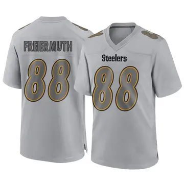 Nike Men's Pittsburgh Steelers Pat Freiermuth #88 Black Game Jersey