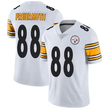 Steelers Pat Freiermuth #88 Men's Nike Vapor F.U.S.E. Limited Home Jersey - 3XL