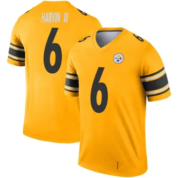 Pressley Harvin III Pittsburgh Steelers Nike Game Jersey - Black