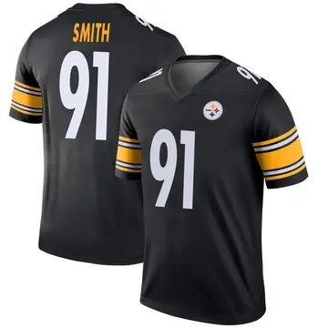 Youth Pittsburgh Steelers Preston Smith Black Legend Jersey By Nike