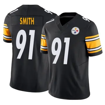 Youth Pittsburgh Steelers Preston Smith Black Limited Vapor F.U.S.E. Jersey By Nike