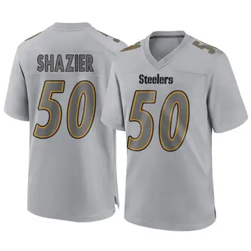 xjpgkd Ryan Shazier #50 Steelers Rugby Jersey, American Football Jersey,  Breathable Short Sleeve Top for Men, White_XX-Large : : Fashion