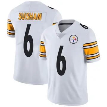 Luq Barcoo Women's Nike Black Pittsburgh Steelers Alternate Custom Game Jersey Size: Large